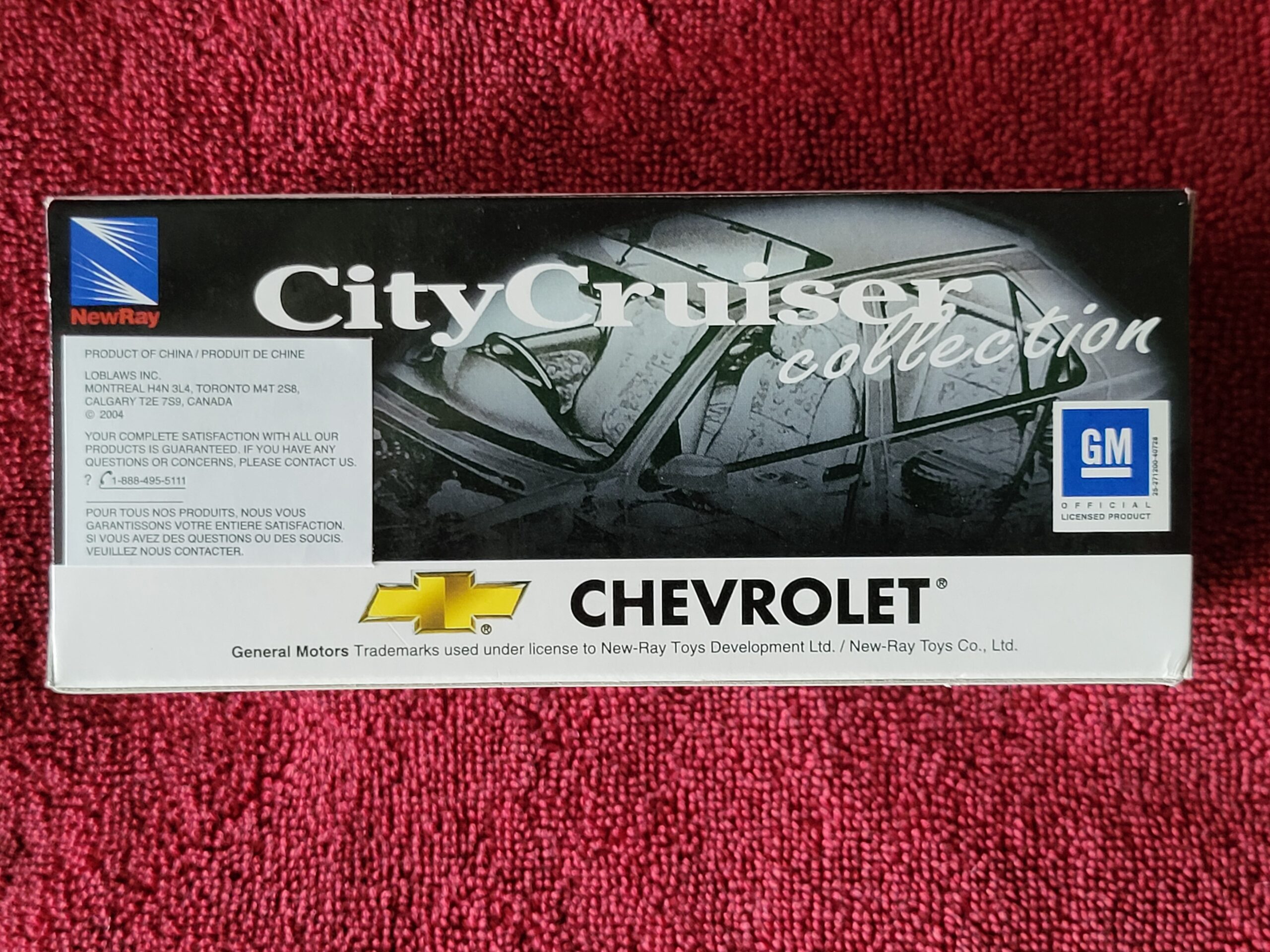 1957 Chevrolet Corvette Novelty Inc City Cruiser 1:43 Diecast New - Image 2