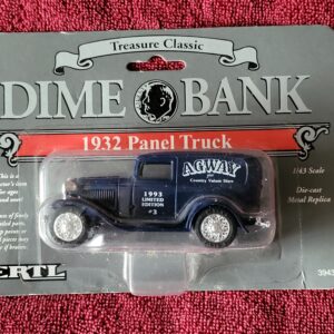 1932 Ford Panel Dime Bank AGWAY 1993 ERTL Limited Edition #3 New