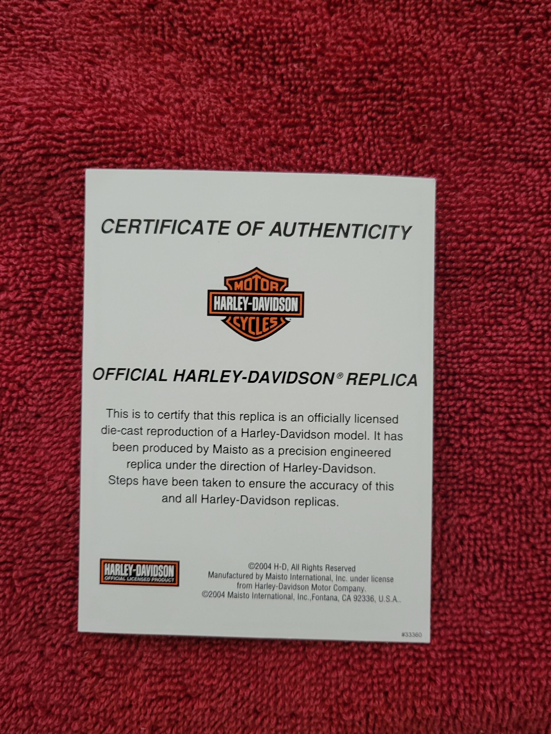 2001 Harley Davidson FXDL Dyna Low Rider Maisto 1:18 Rewards Center New - Image 5