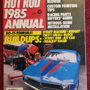 1985 Hot Rod Annual Magazine Street Machine Street Rod Blower Nitrous Used