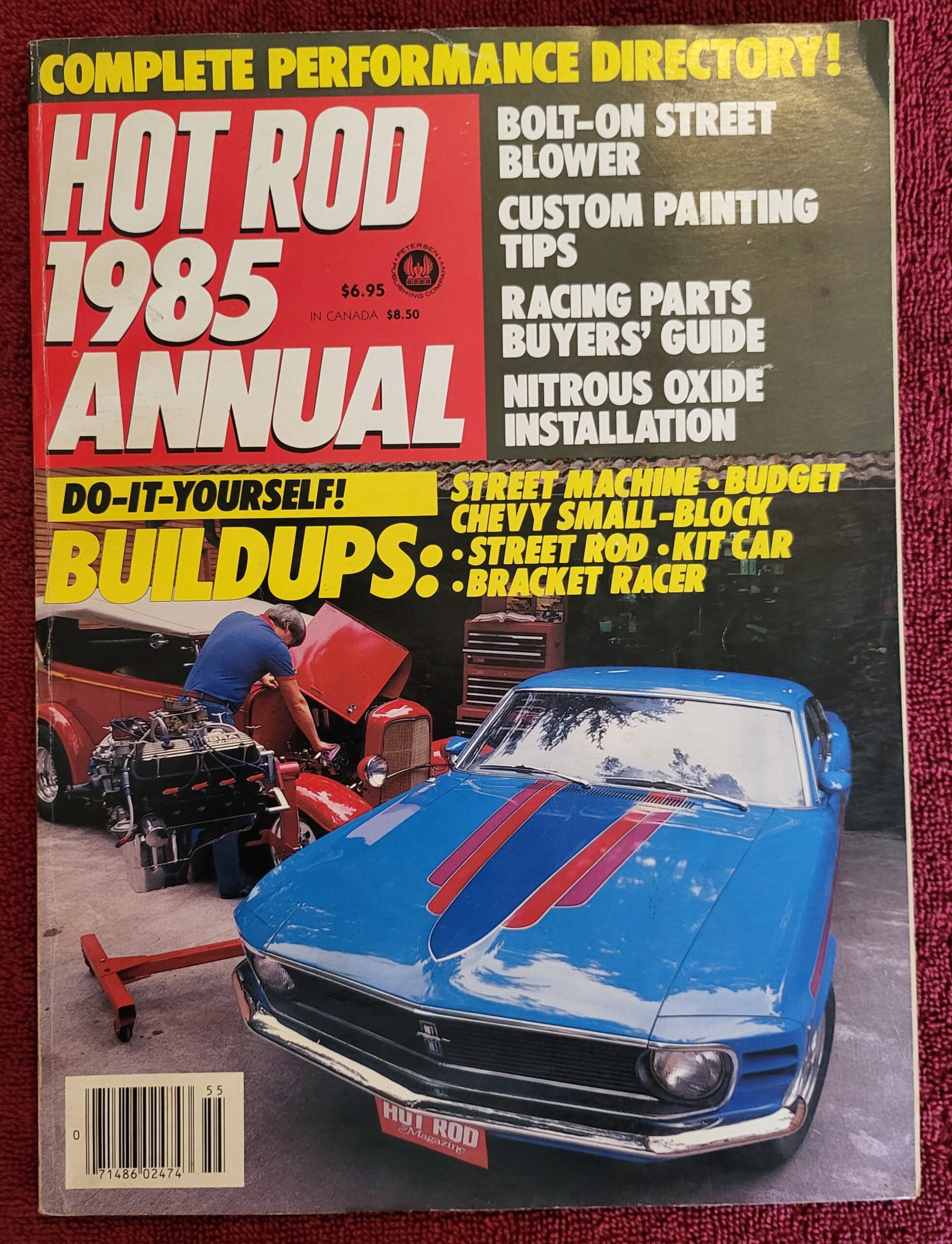 1985 Hot Rod Annual Magazine Street Machine Street Rod Blower Nitrous Used