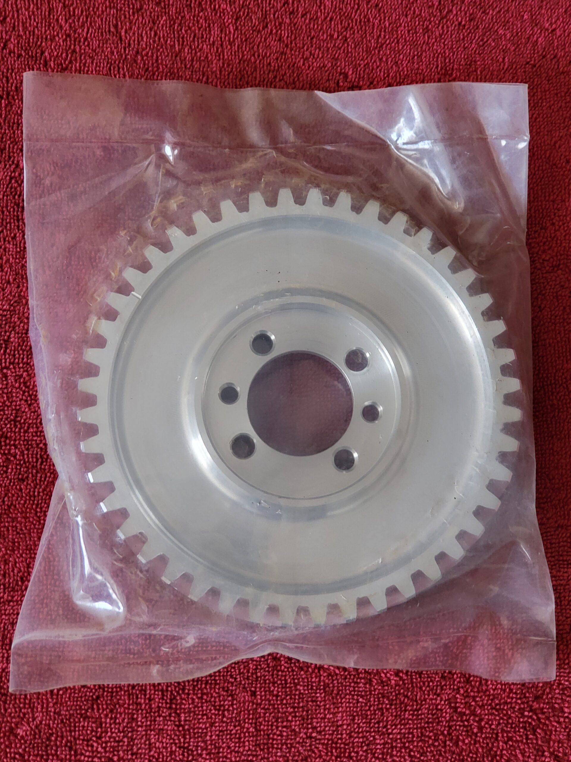 Ford Flathead V8 Camshaft Timing Gear Aluminum 44T Bolt-On 91A-6256-A New - Image 2