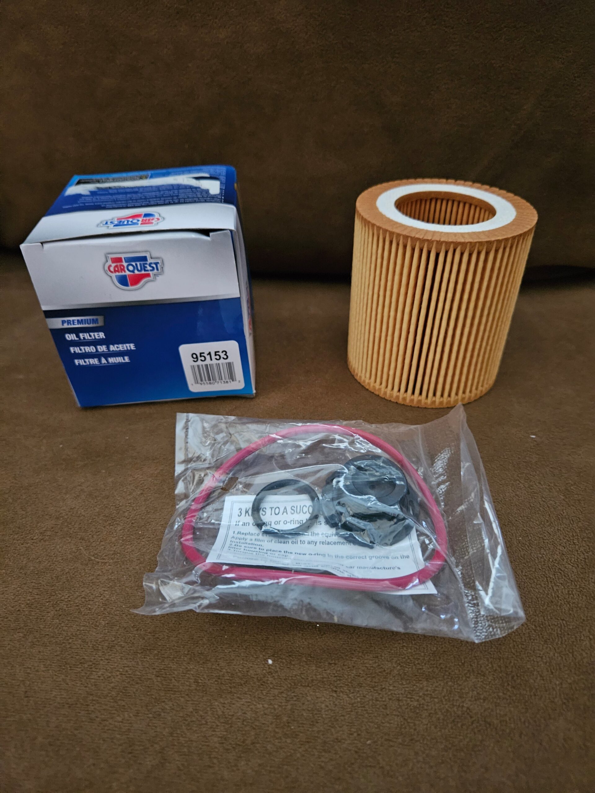 2011-2018 BMW Engine Oil Filter Cartridge CARQUEST 95153 New