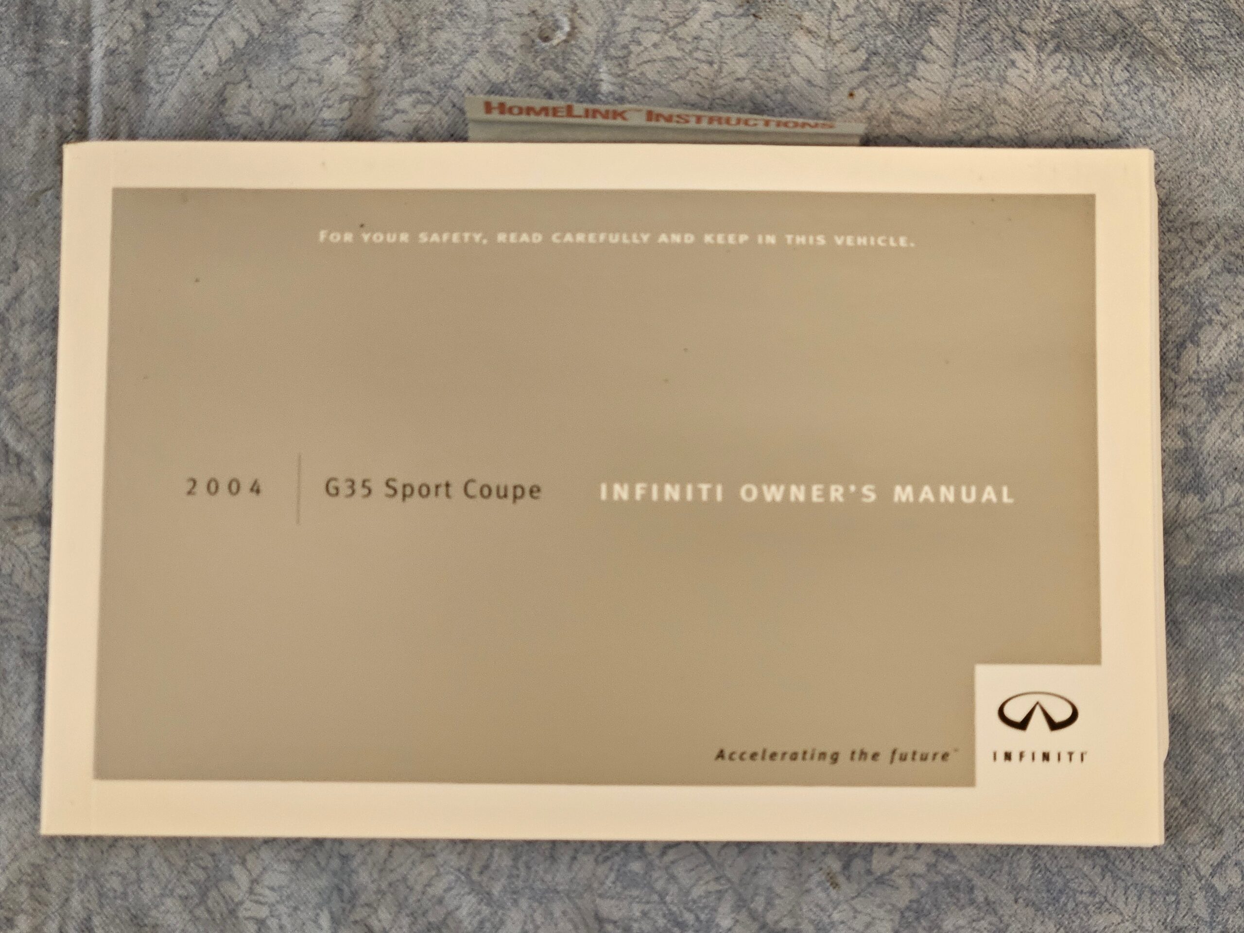 2004 Infiniti G35 Owners & Warranty Manuals Original Set - Image 6