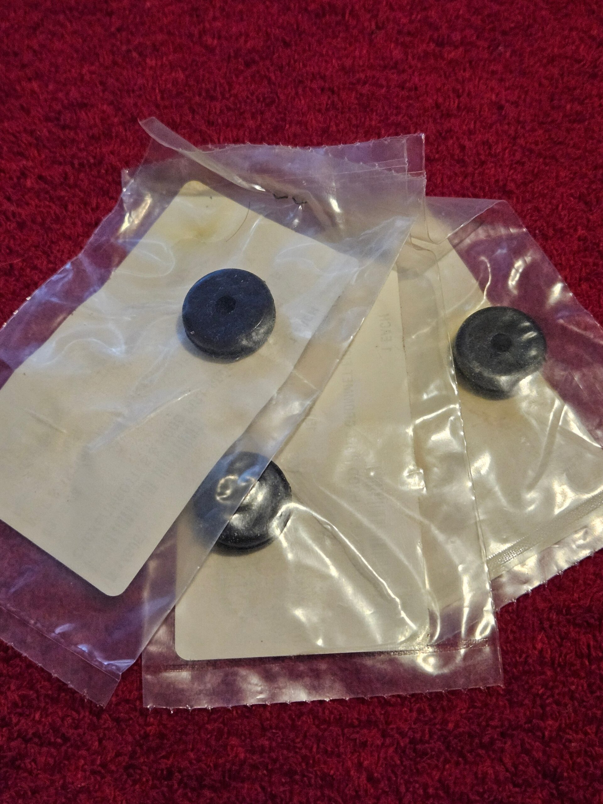 1932-1951 Ford B-14605-MAC Firewall Grommets Choke Throttle Set/3 New OEM