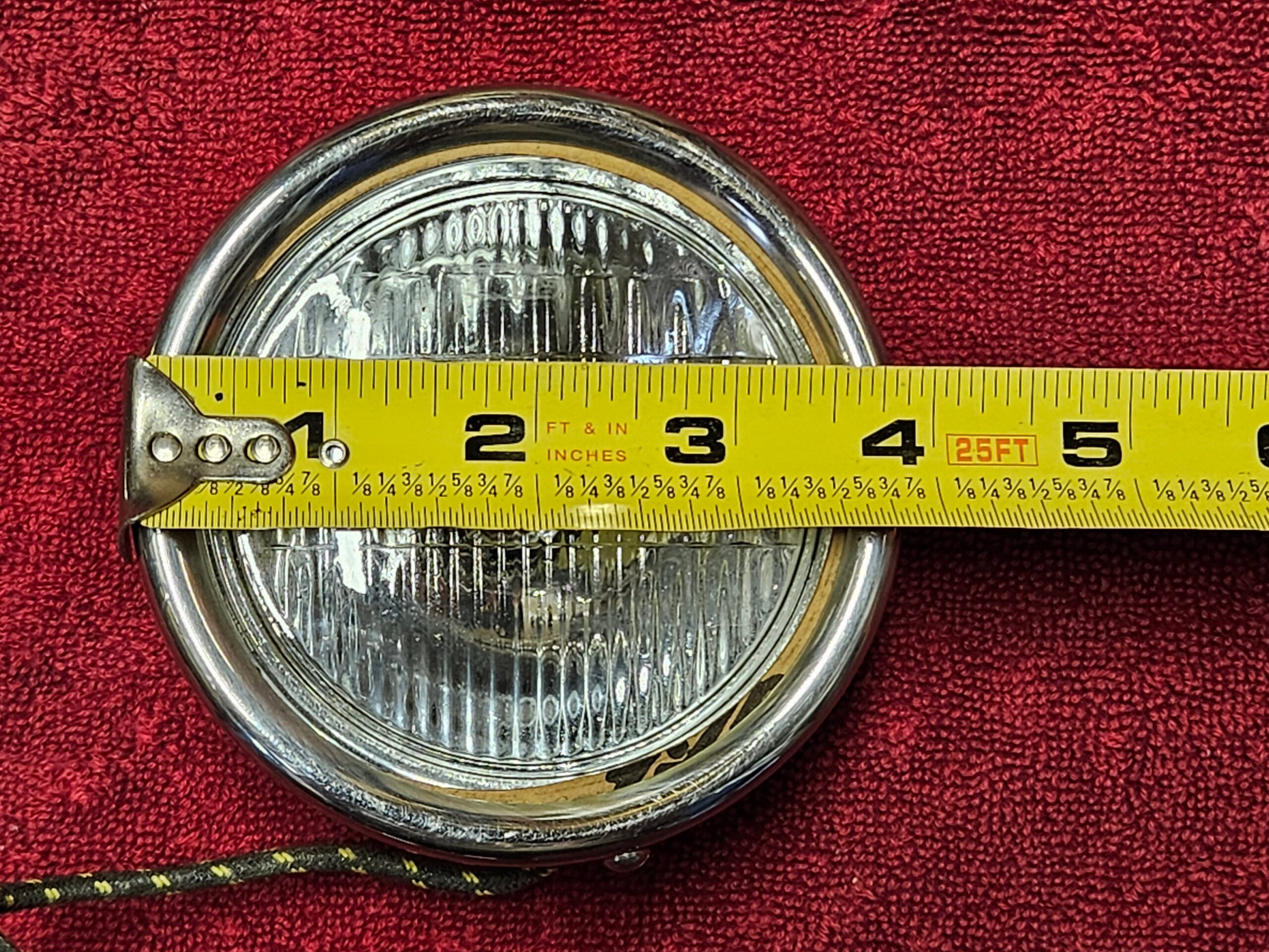 Vintage King Bee No. 98-99 Sealed Beam Fog Light Single Used Hot Rod - Image 3
