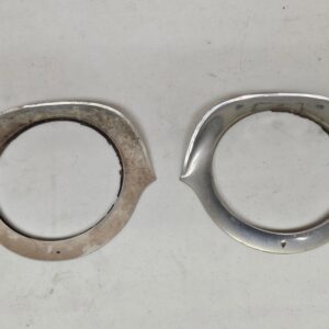 1954-1955 Cadillac 5941973 Headlight Trim Bezels Pair Original OEM