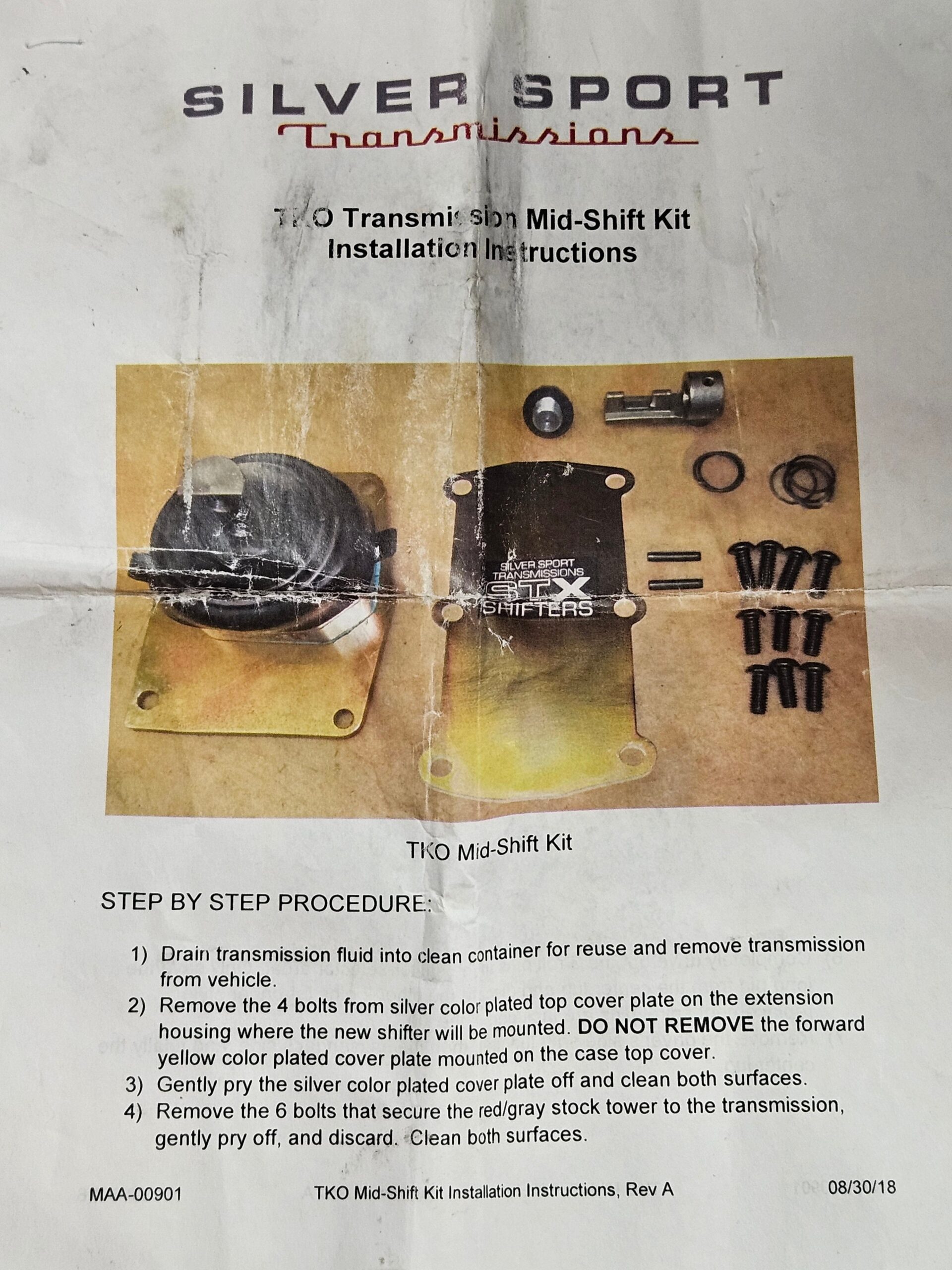 Silver Sport SST TKO Mid Shift Short Throw Shifter Kit TKOMS NEW Tremec - Image 7