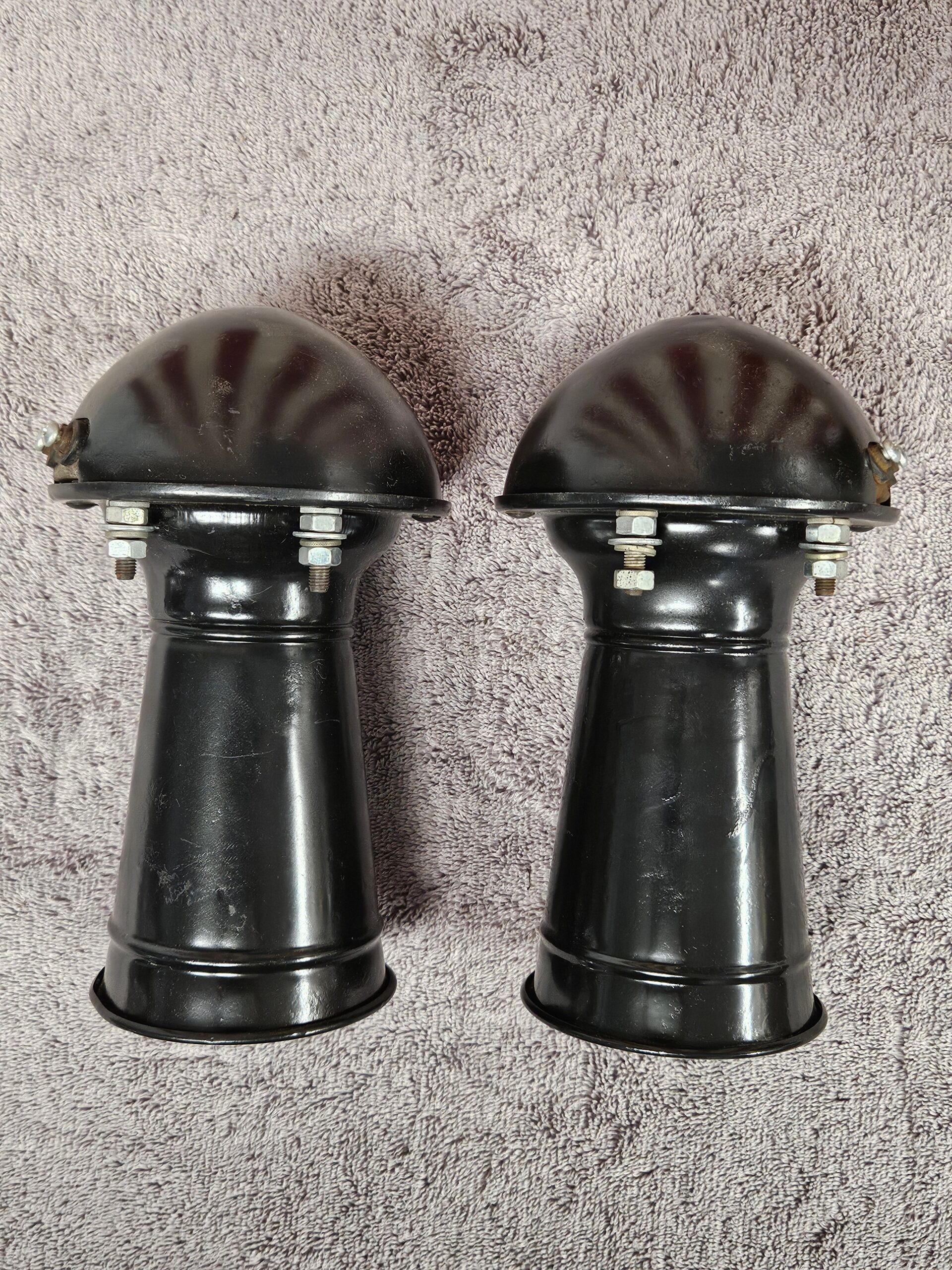 1935-1936 Ford Car Horn Assembly Pair #3 OEM 68-3676 Restored Flathead V8 - Image 7