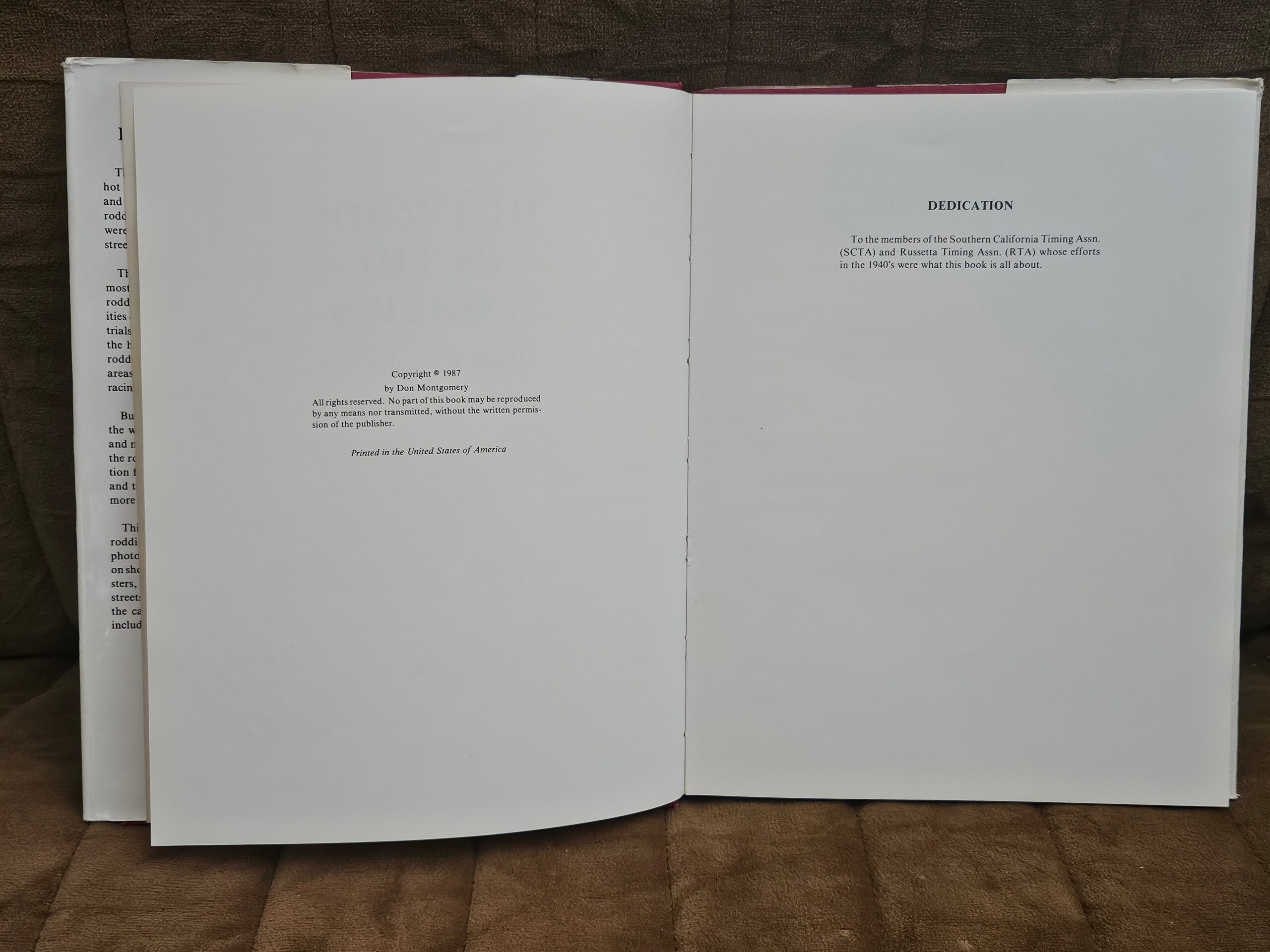 Don Montgomery Hot Rod Book Collection x5 Signed Hardcover Automobilia - Image 9