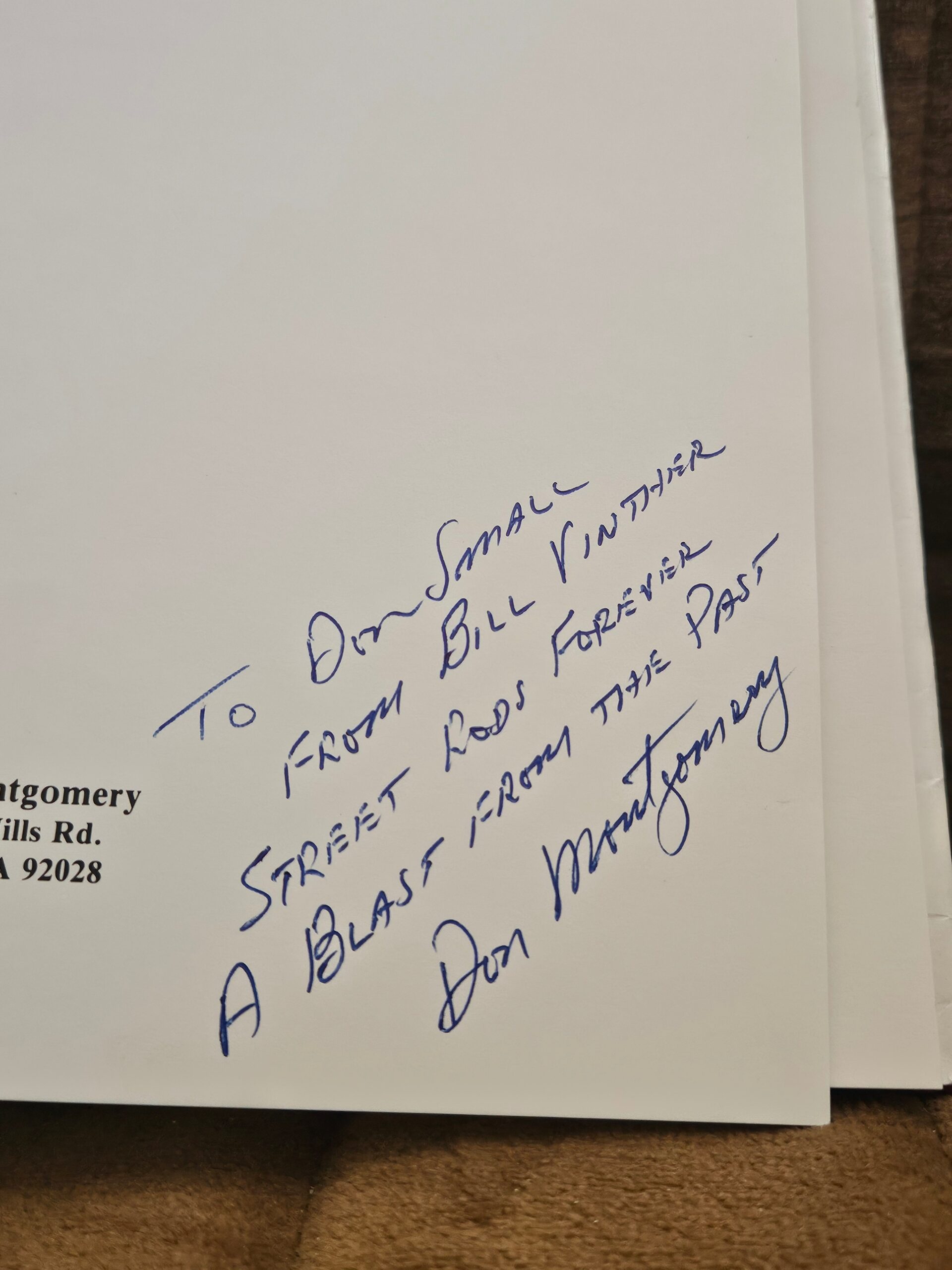 Don Montgomery Hot Rod Book Collection x5 Signed Hardcover Automobilia - Image 10