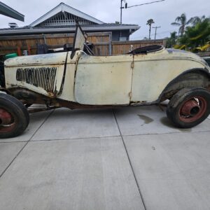 1934 Ford Roadster Project All Steel