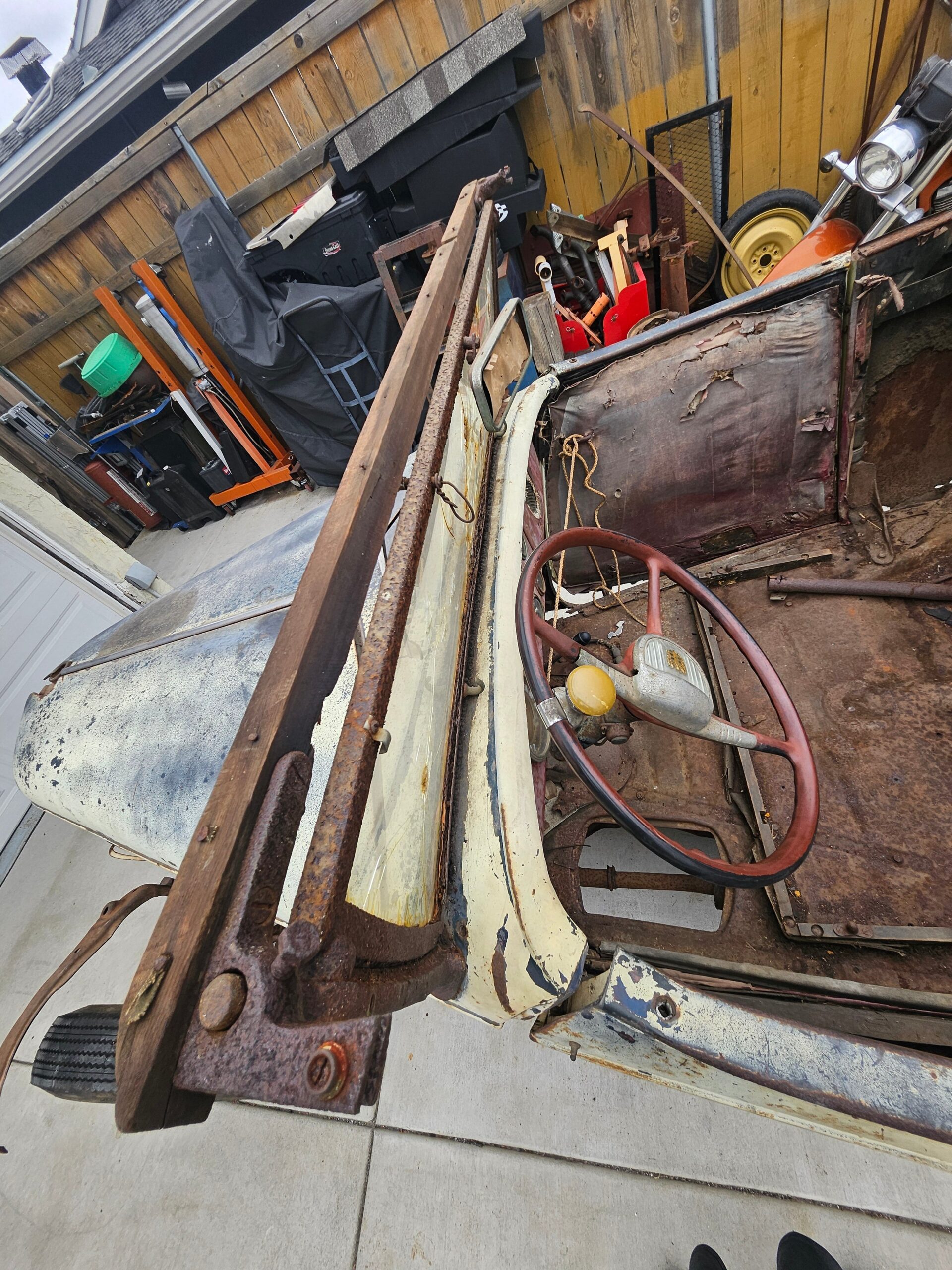 1934 Ford Roadster Project All Steel, Rumble Seat 8BA Flathead RUNS CA Title! - Image 35