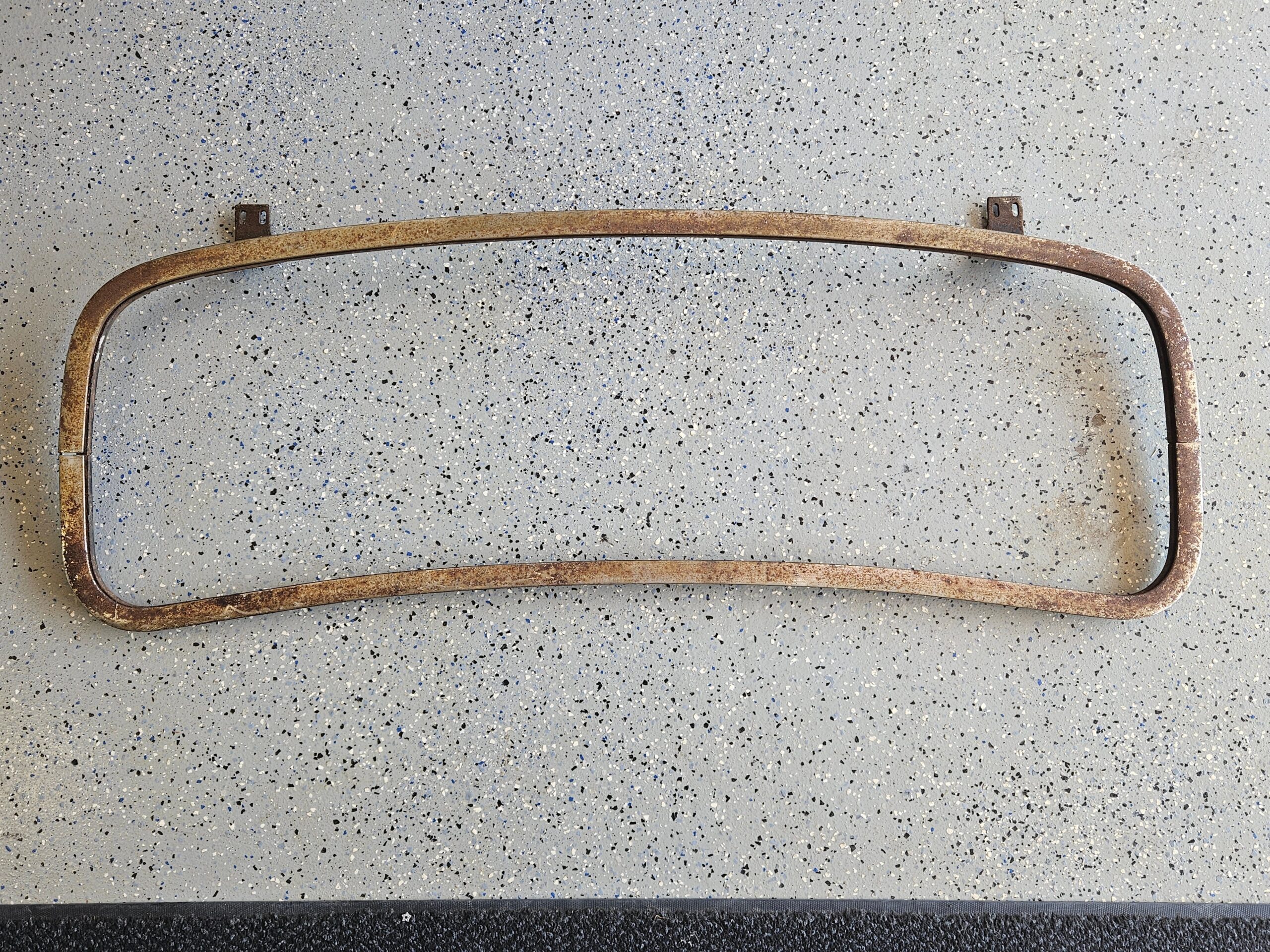 1935-1936 Ford 48-45410 Closed Car Windshield Frame Solid