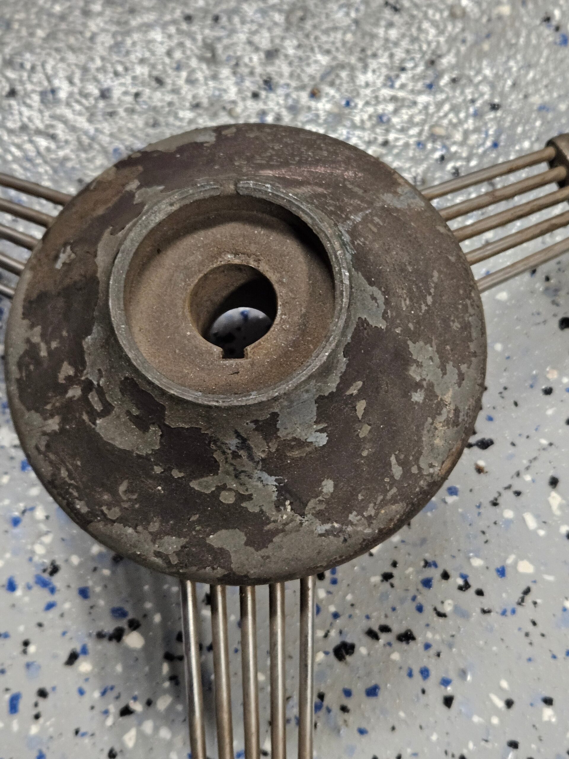 1938-1939 Ford 81A/91A-3600 17" Banjo Steering Wheel Original OEM V8 Hot Rod - Image 8