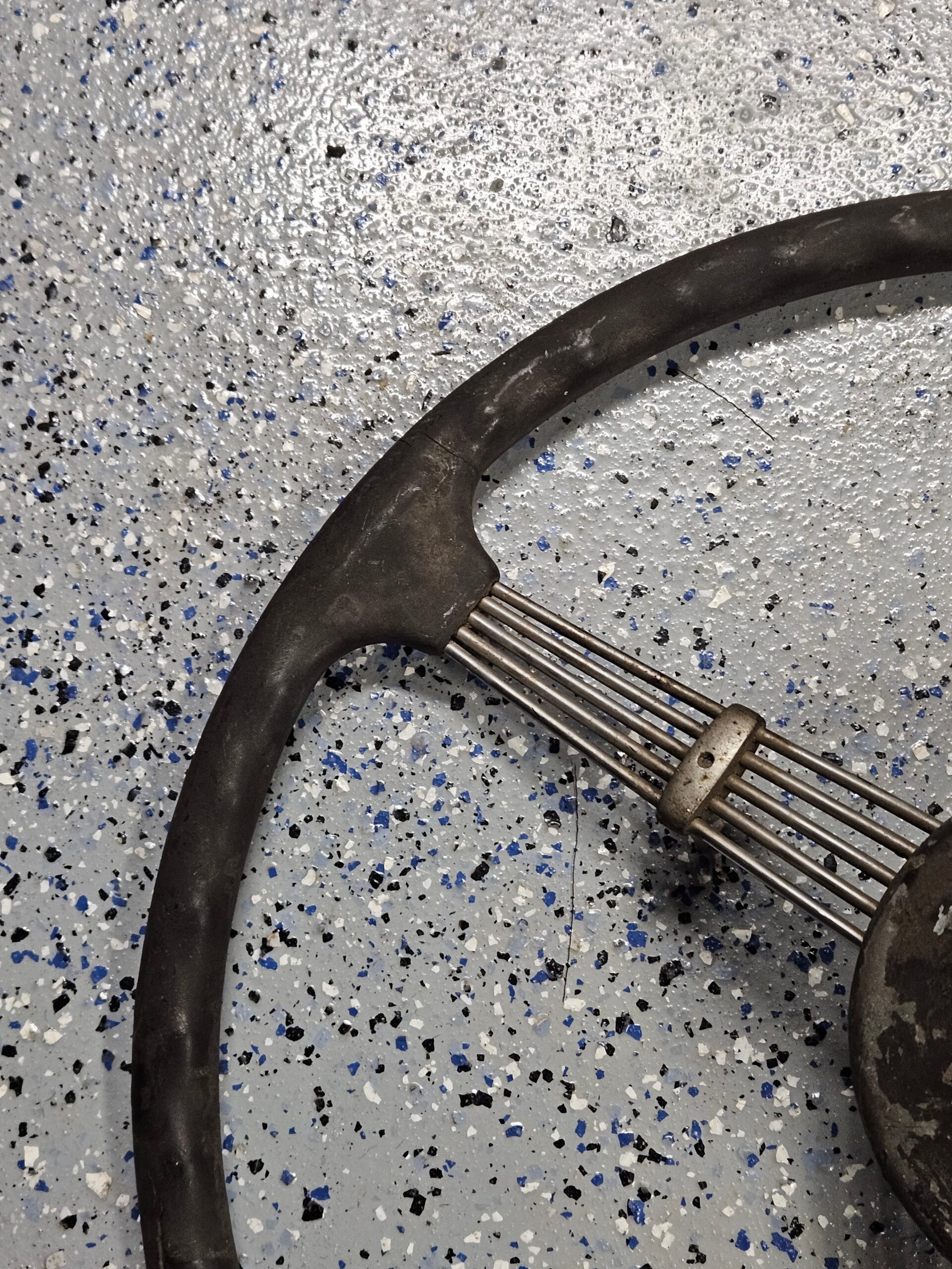 1938-1939 Ford 81A/91A-3600 17" Banjo Steering Wheel Original OEM V8 Hot Rod - Image 14
