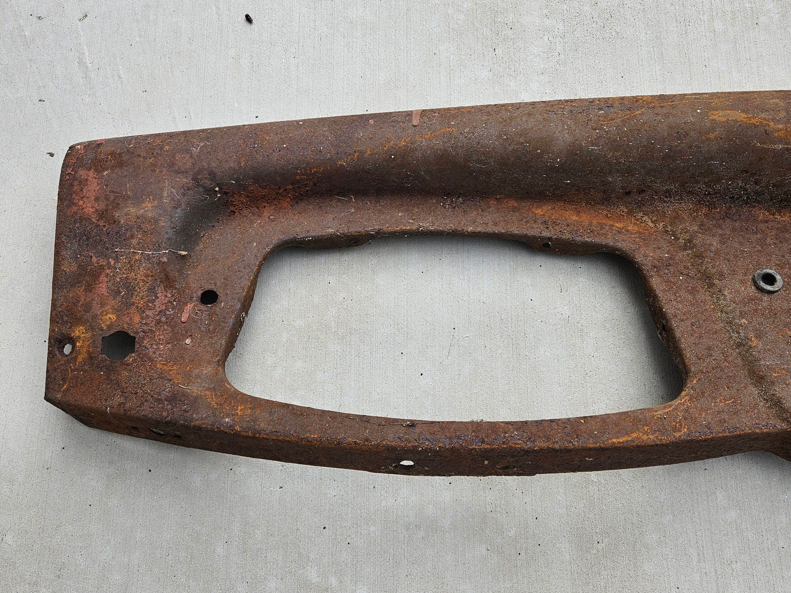 1933 Ford Closed Car Dash OEM Steel 40-302 Coupe Tudor - Image 2