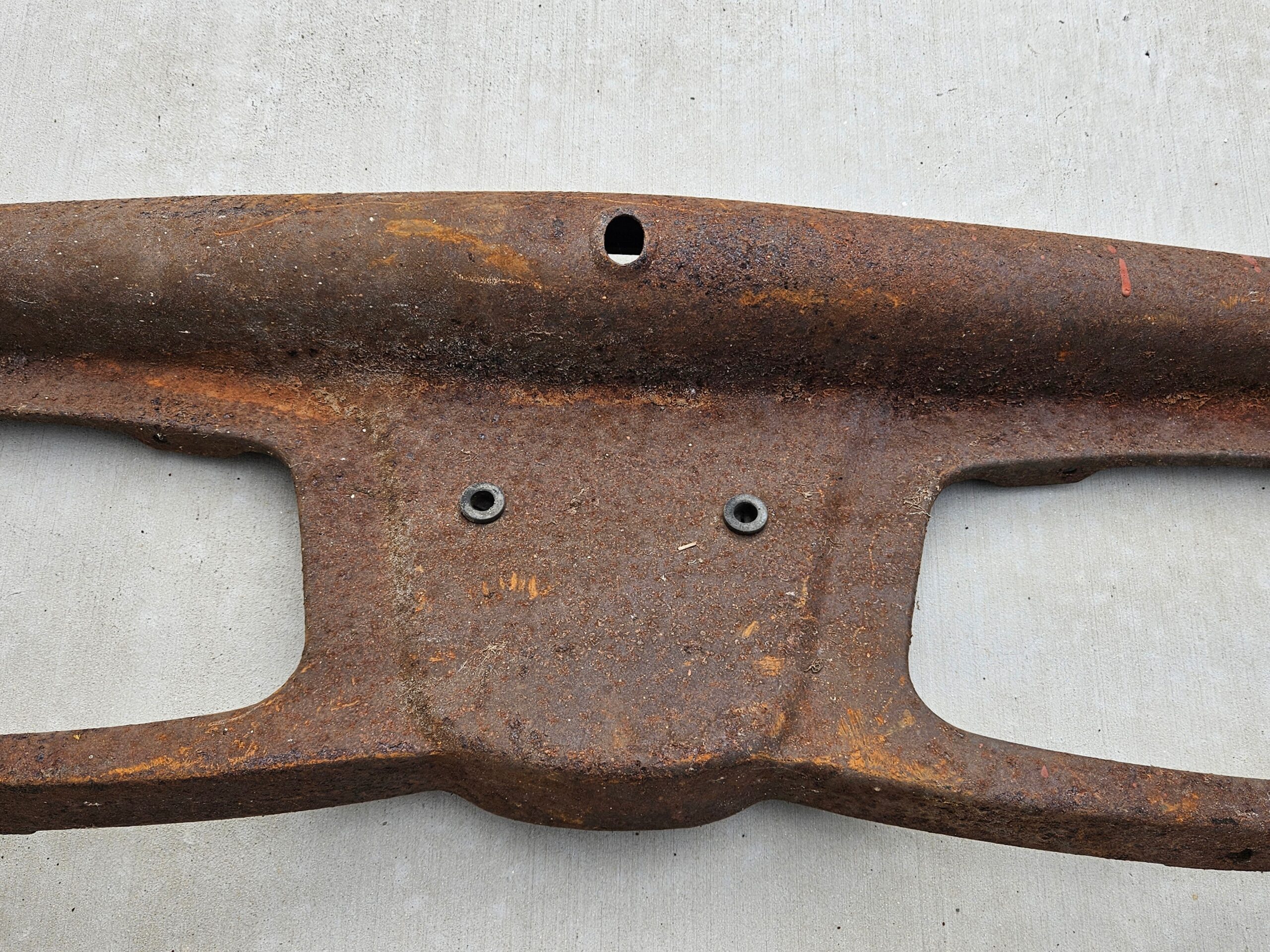 1933 Ford Closed Car Dash OEM Steel 40-302 Coupe Tudor - Image 3