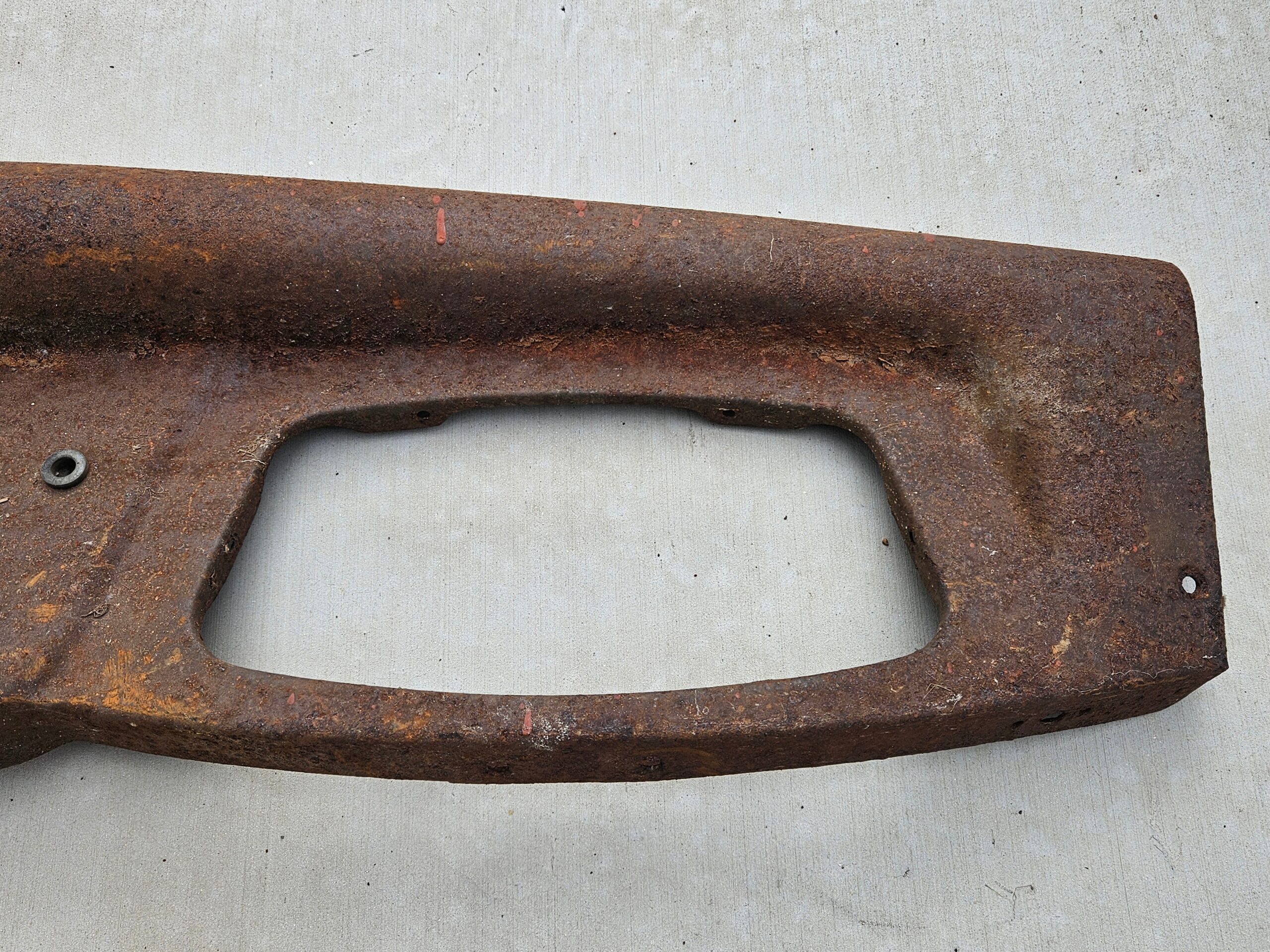1933 Ford Closed Car Dash OEM Steel 40-302 Coupe Tudor - Image 4