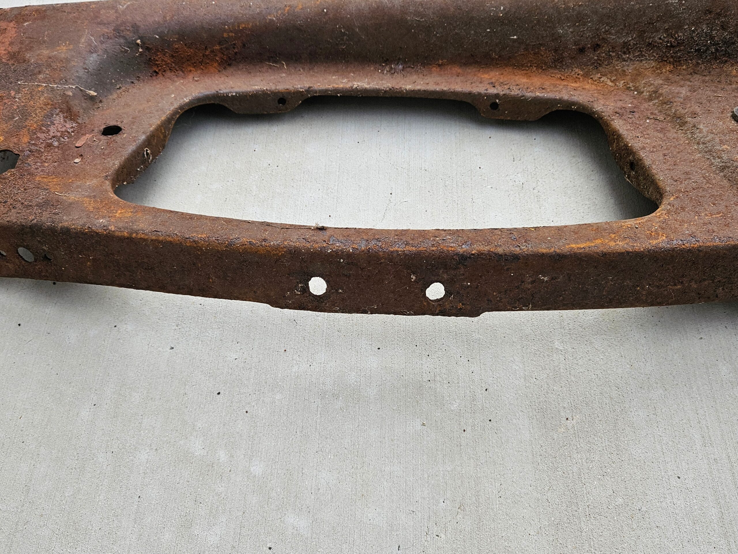 1933 Ford Closed Car Dash OEM Steel 40-302 Coupe Tudor - Image 5