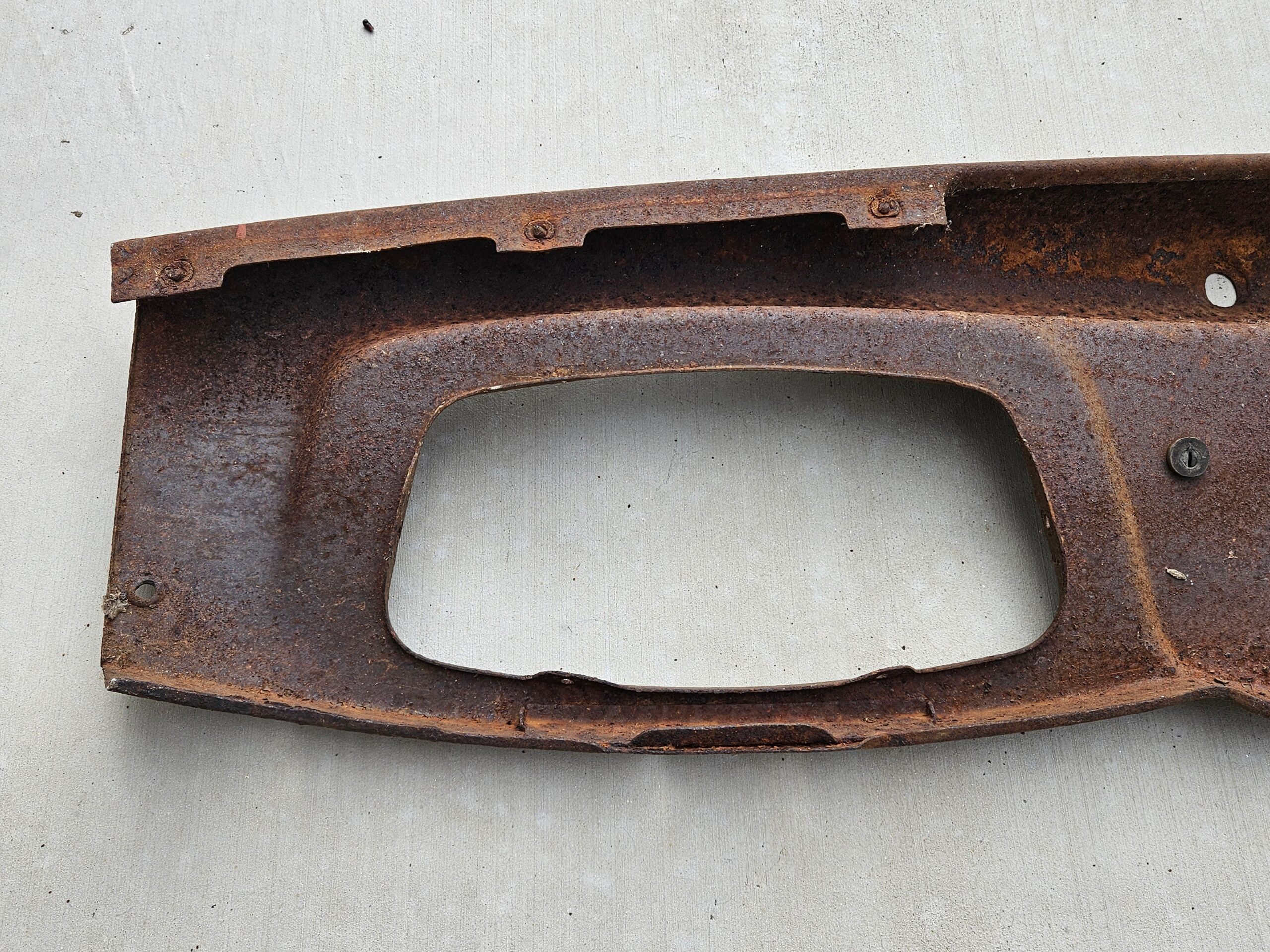 1933 Ford Closed Car Dash OEM Steel 40-302 Coupe Tudor - Image 8