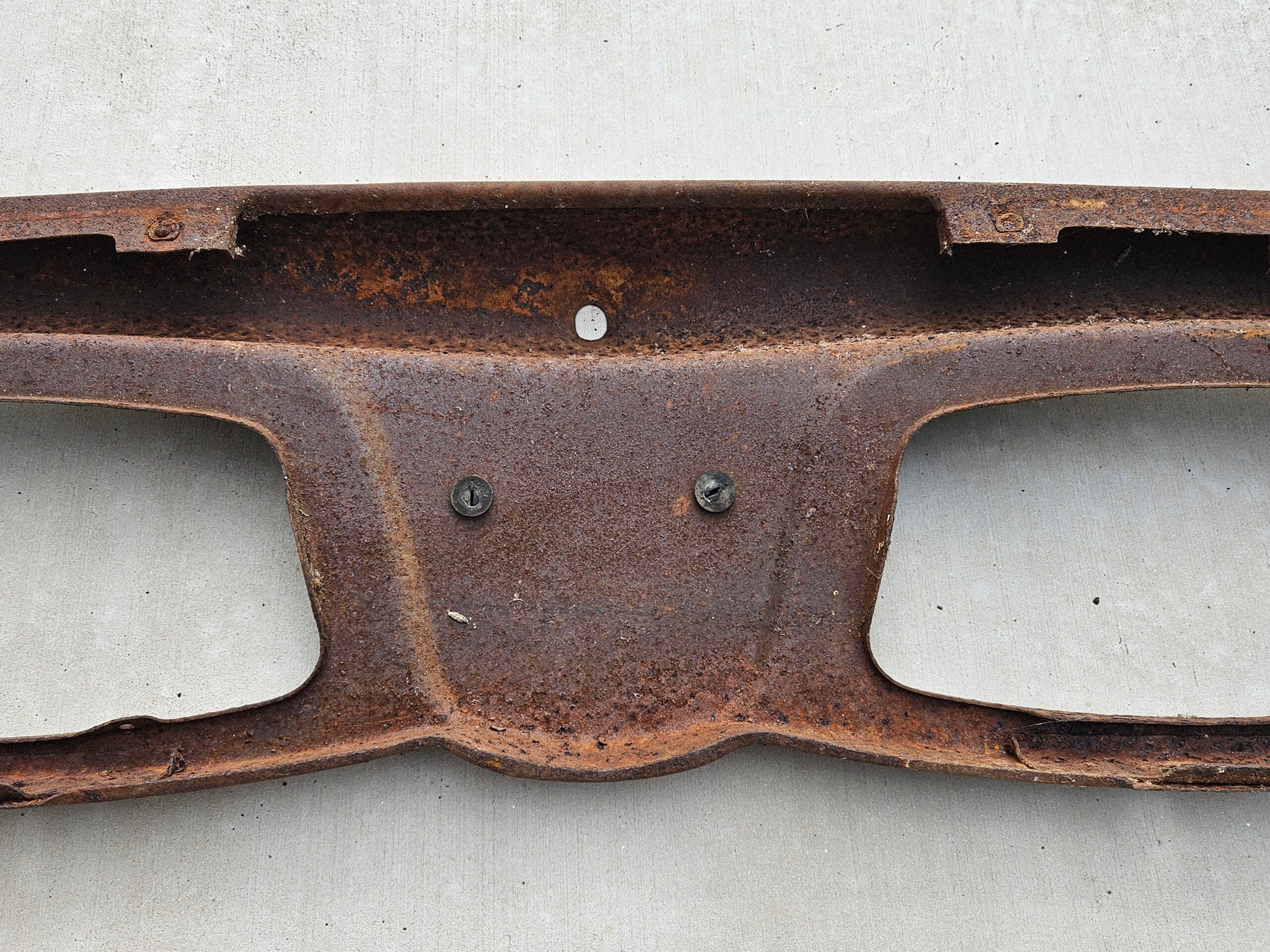 1933 Ford Closed Car Dash OEM Steel 40-302 Coupe Tudor - Image 9