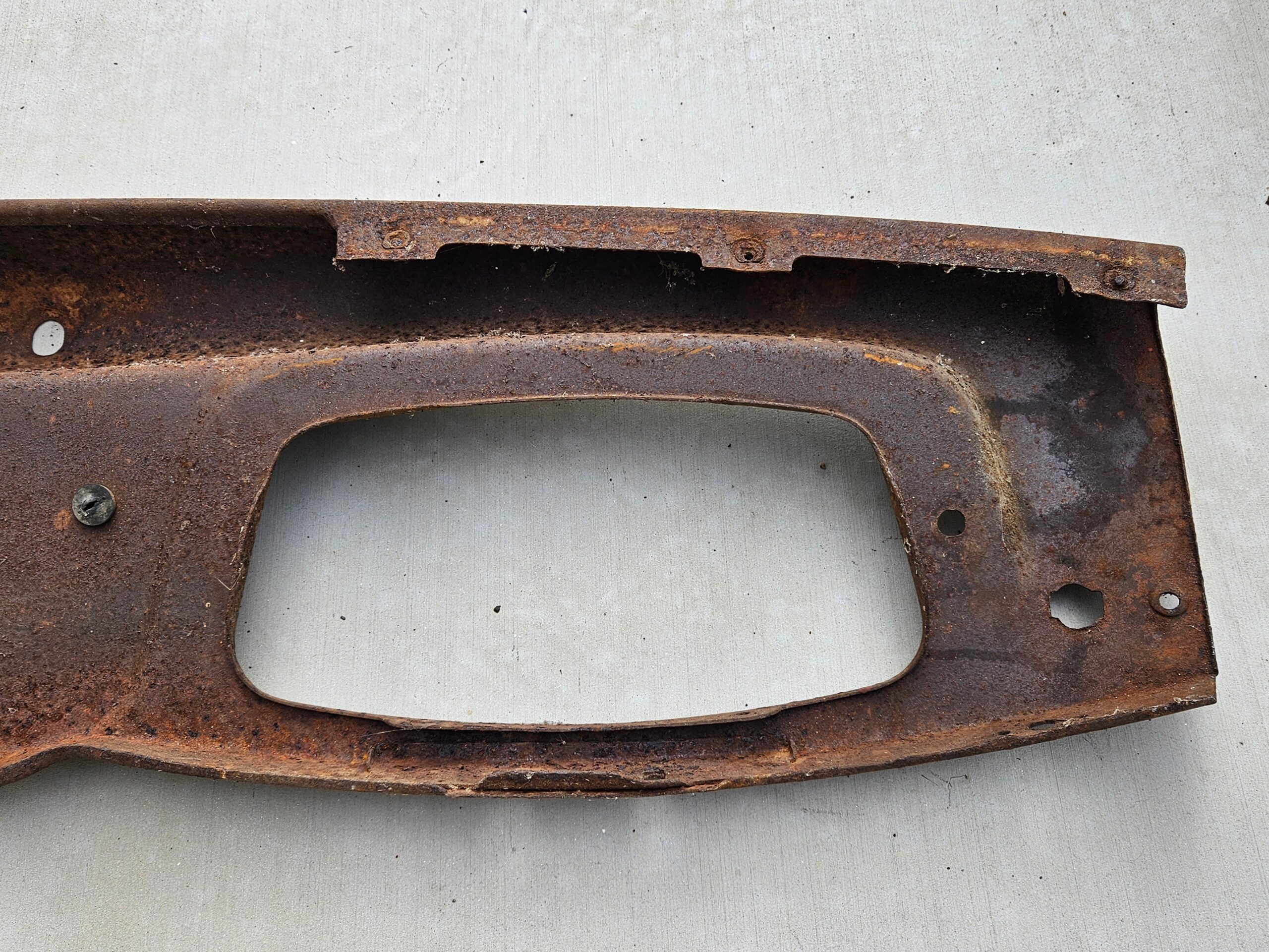 1933 Ford Closed Car Dash OEM Steel 40-302 Coupe Tudor - Image 10