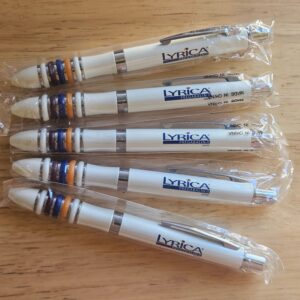 Lyrica Pregabalin Pfizer Drug Rep Promo Pen NOS Lot of 5