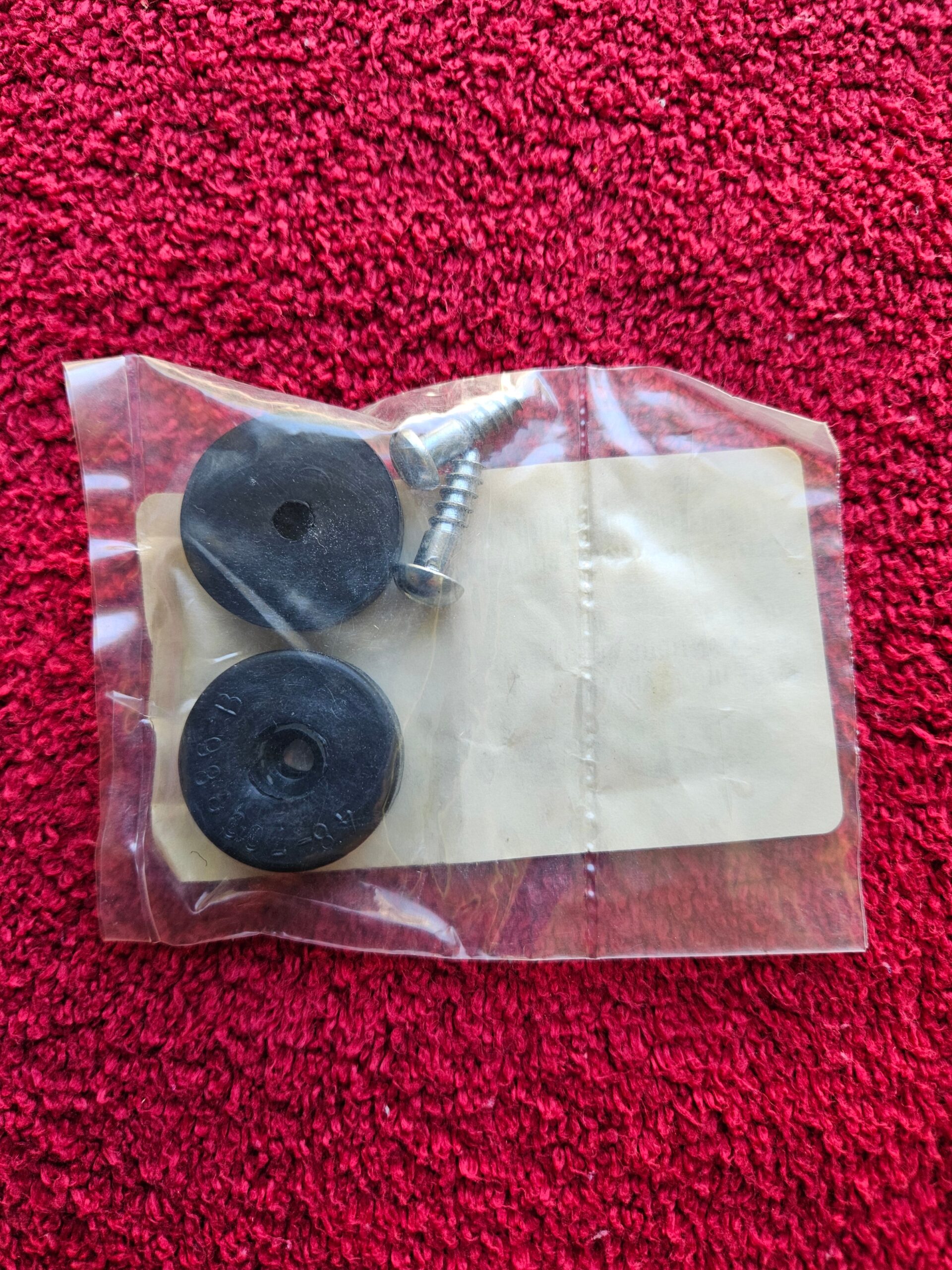 1935-1938 Ford 48-700386 Clutch Brake Arm Bumpers Pair New OEM - Image 2